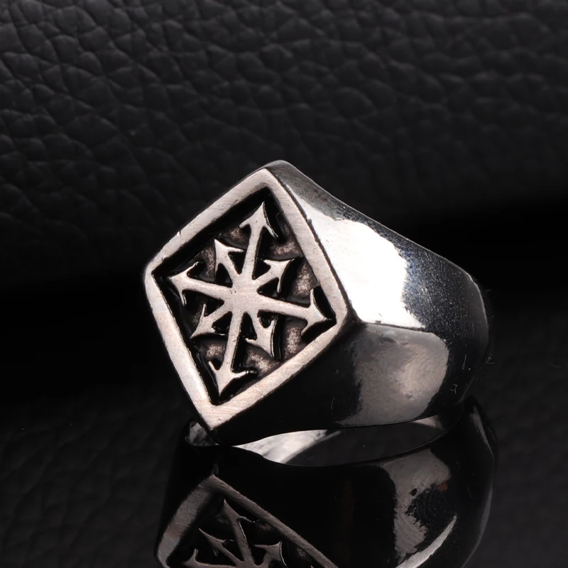 Винтажное мужское кольцо в стиле панк с правой стрелкой модные мужские украшения