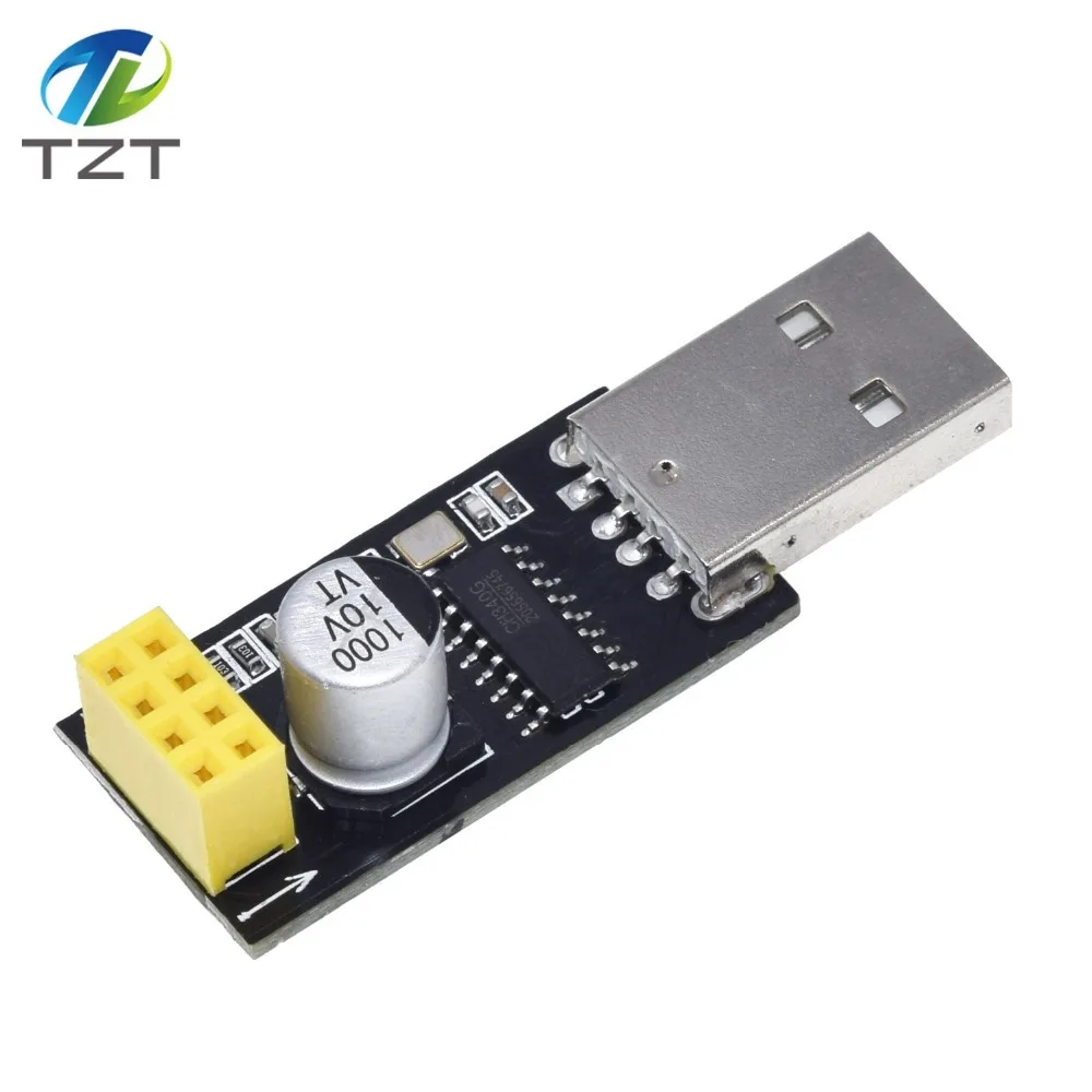 ESP01 программатор адаптер UART GPIO0 ESP-01 Adaptaterr ESP8266 CH340G USB к ESP8266 Серийный беспроводной Wifi модуль разработки платы