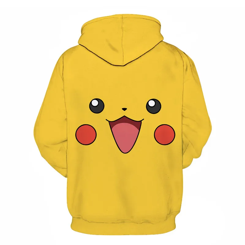 Пикачу из Pokemon Go 3D Толстовка с рисунком толстовки для мужчин и женщин Umbreon толстовки с капюшоном для мужчин пуловер куртка игровая Одежда для мальчиков
