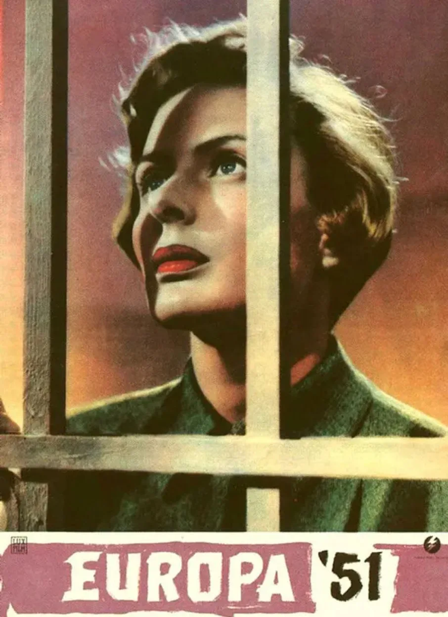 Самая большая любовь Роберто росселлини Италия фильм декоративный постер