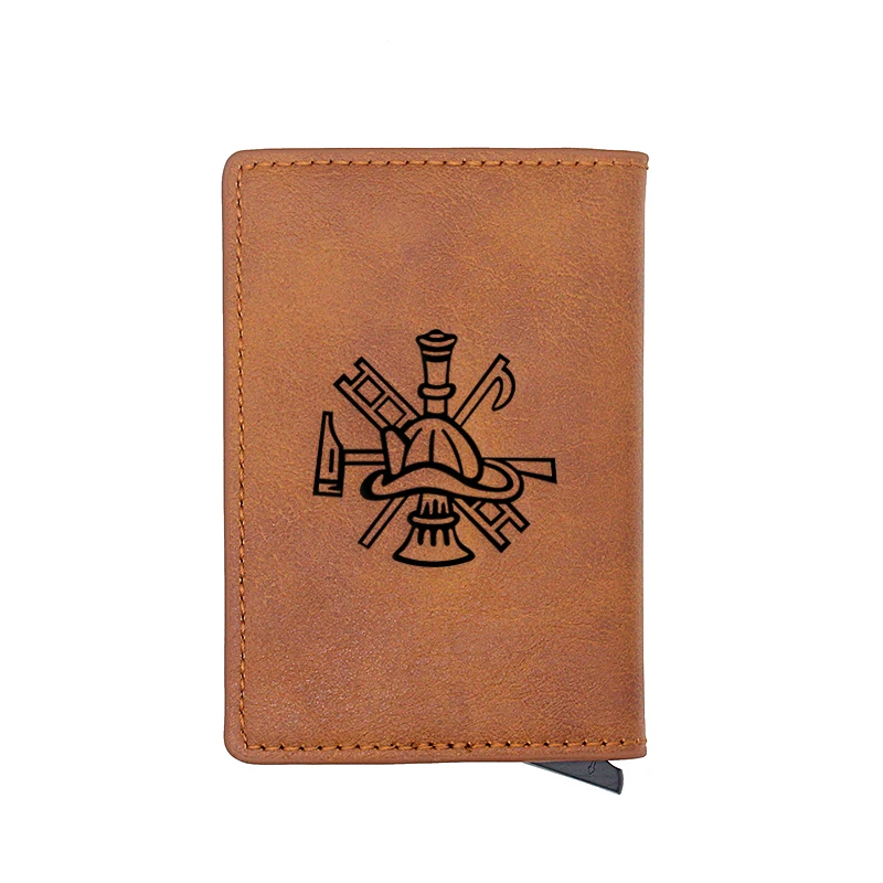 Классический дизайнерский кошелек с отделением для карт пожарного мужские и