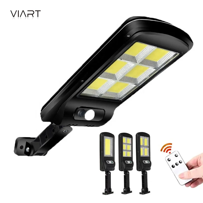 Солнечная приведенная в действие светодиодный COB уличный светильник движения PIR