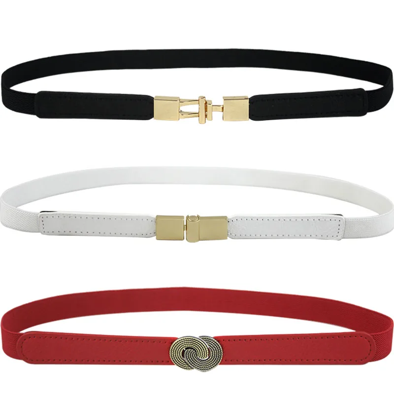 Скидка распродажа черный красный белый тонкий ремень из искусственной кожи для
