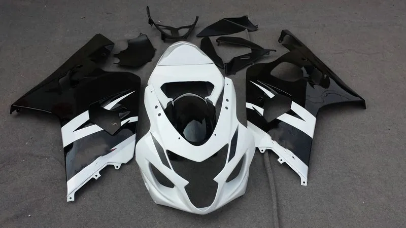Комплект обтекателей для мотоцикла GSXR600 750 K4 04 05 GSXR 600 GSXR750 2004 2005 ABS черные белые