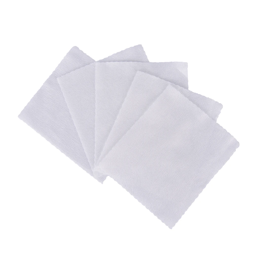 

Limited 100pcs/pack Make Up Remover Cotton 7cm*6cm White Nail Art Wipes Uv Gel Polish Remover Cleaner Wipe Cotton Lint
