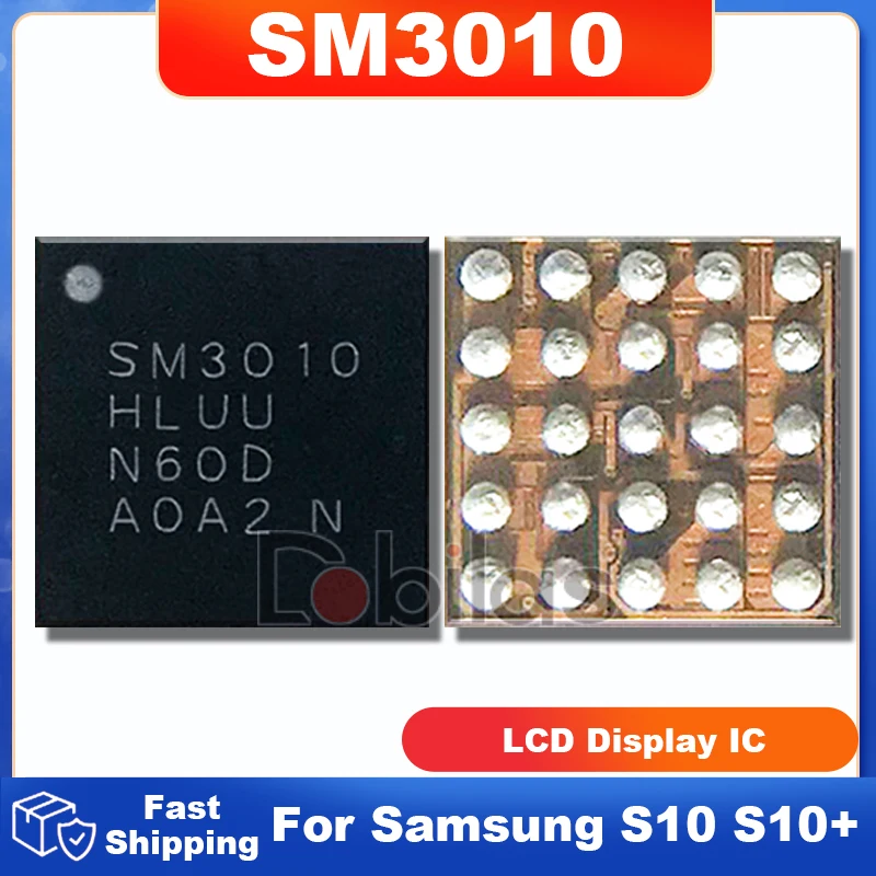 

10 шт. SM3010 для Samsung S10 S10 + A10 A50 A305 ЖК-дисплей IC чип BGA интегральные схемы запасные части чипсет