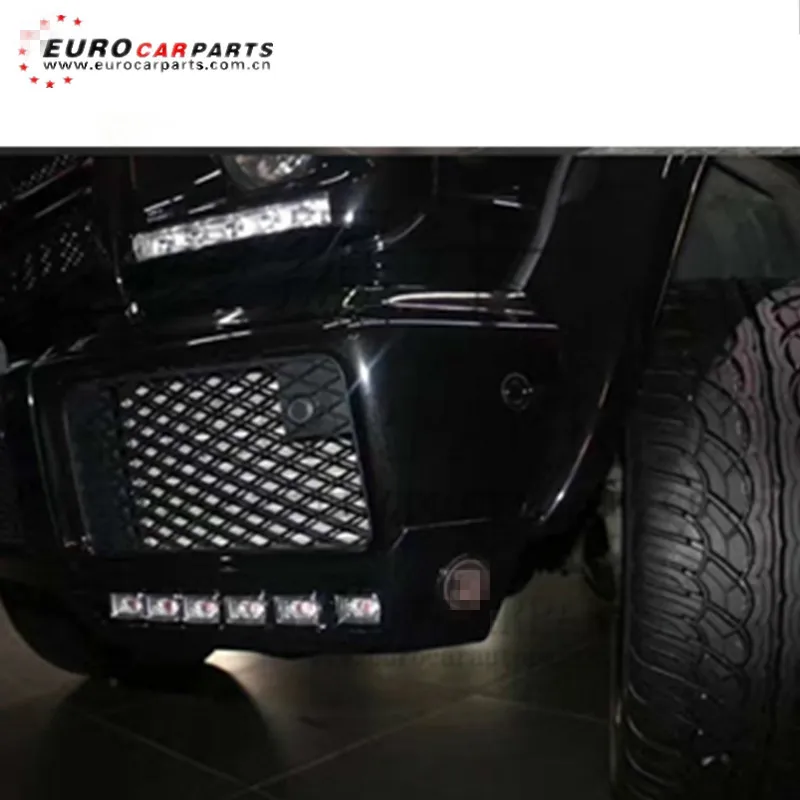 

G class pp material front corner lips with leds for g63 g65 2017year up'(10leds) car parts