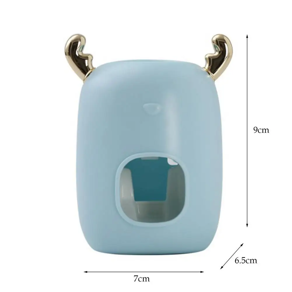 

2021 New Toothpaste Squeezer Wall Hanging Free Punching Lazy Squeezing Toothpaste Dispenser Automatic 3 Color
