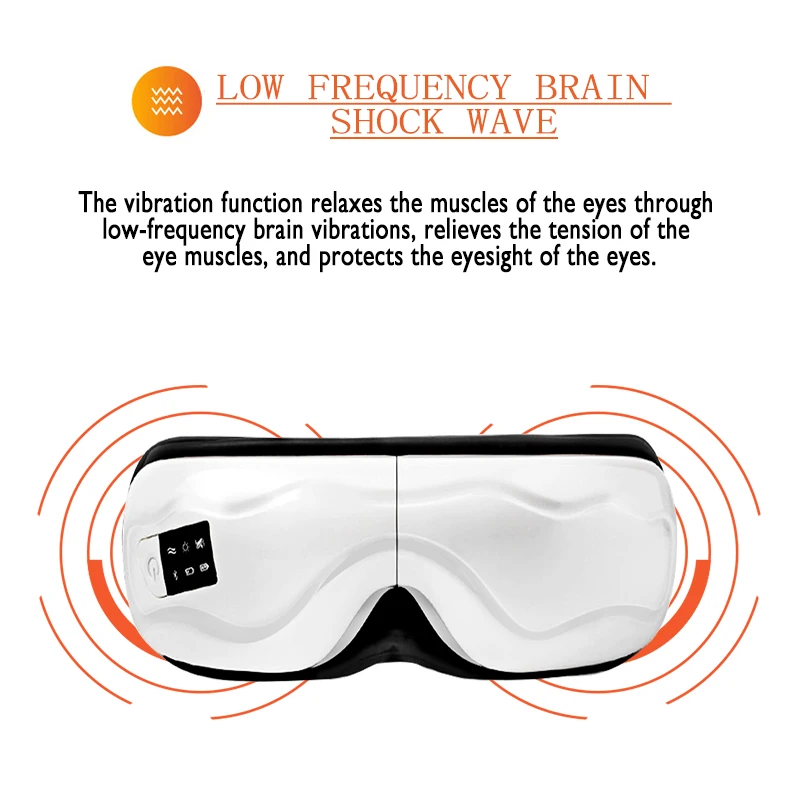 Умный массажер для глаз против морщин массаж уставших Сжатие воздуха очки с
