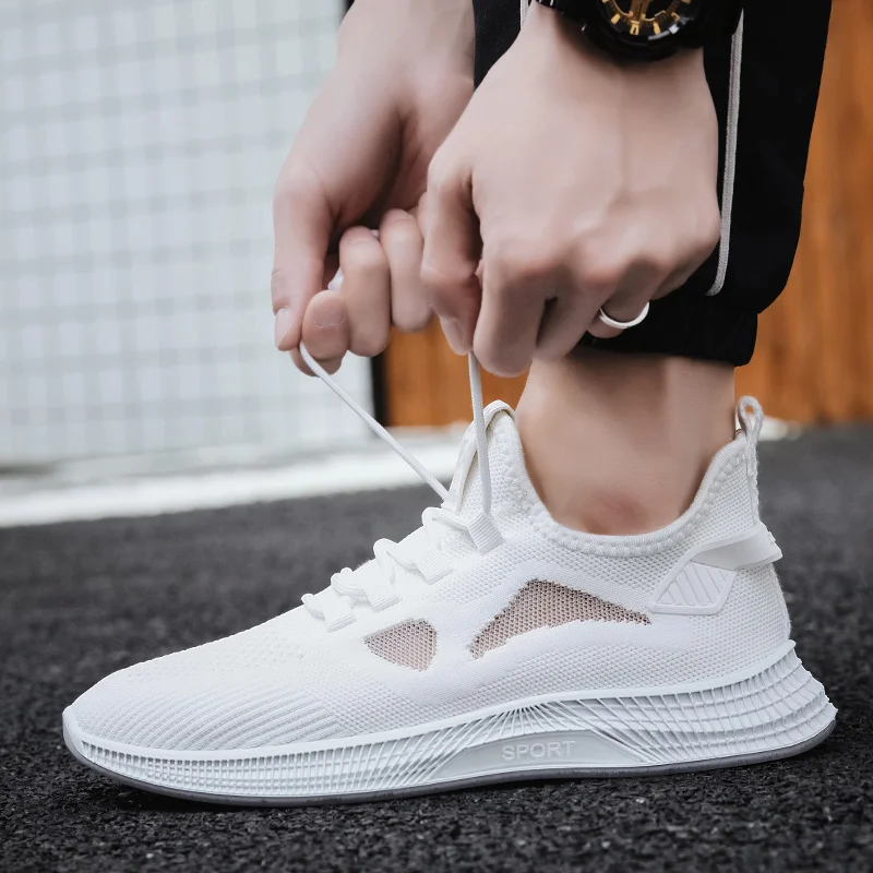 Роскошная обувь Кроссовки Белые кроссовки Модные лоферы Спортивная для мужчин