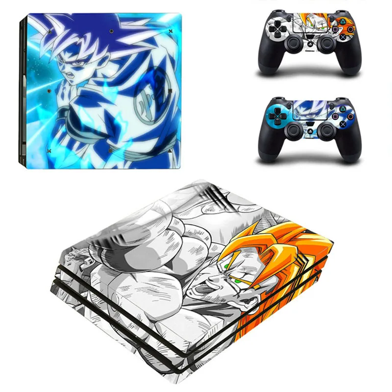 PS 4 Pro наклейка Dragon Ball PS4 s Play станция Кожа Pegatinas для playstation консоль и