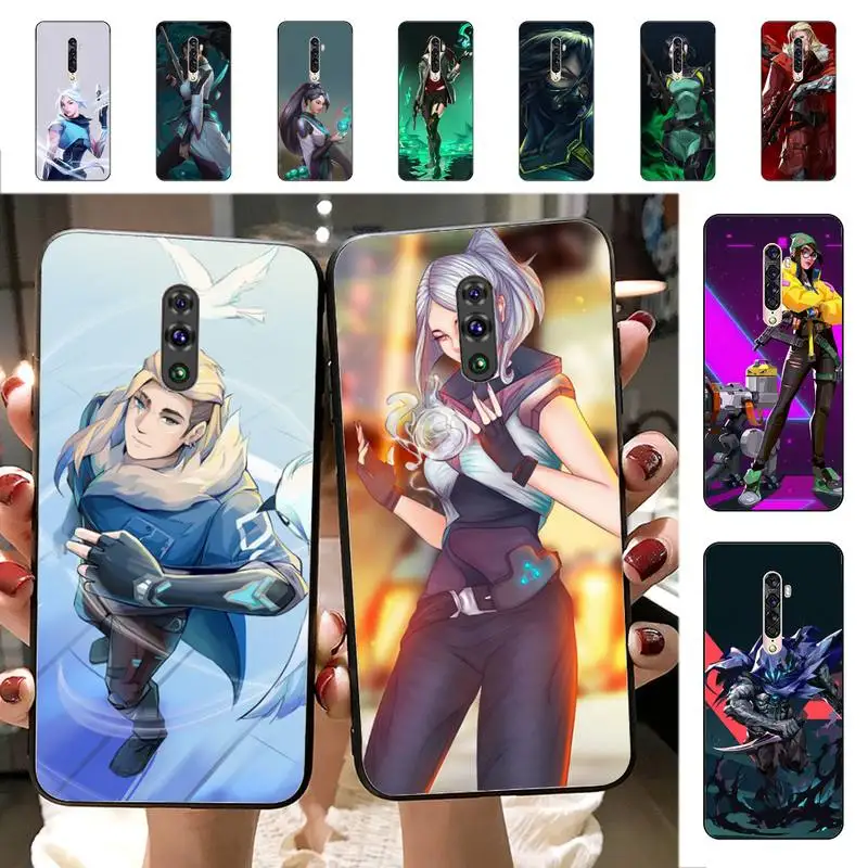 

Valorant Phone Case for Vivo Y91C Y11 17 19 17 67 81 Oppo A9 2020 Realme c3
