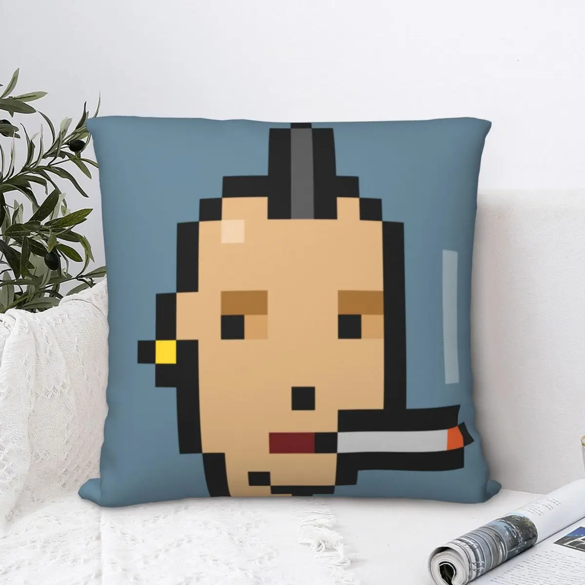 

Trend Pillowcase NFT Art Backpack Cushion For Livingroom DIY Printed Chair Throw Pillow Case Decorative