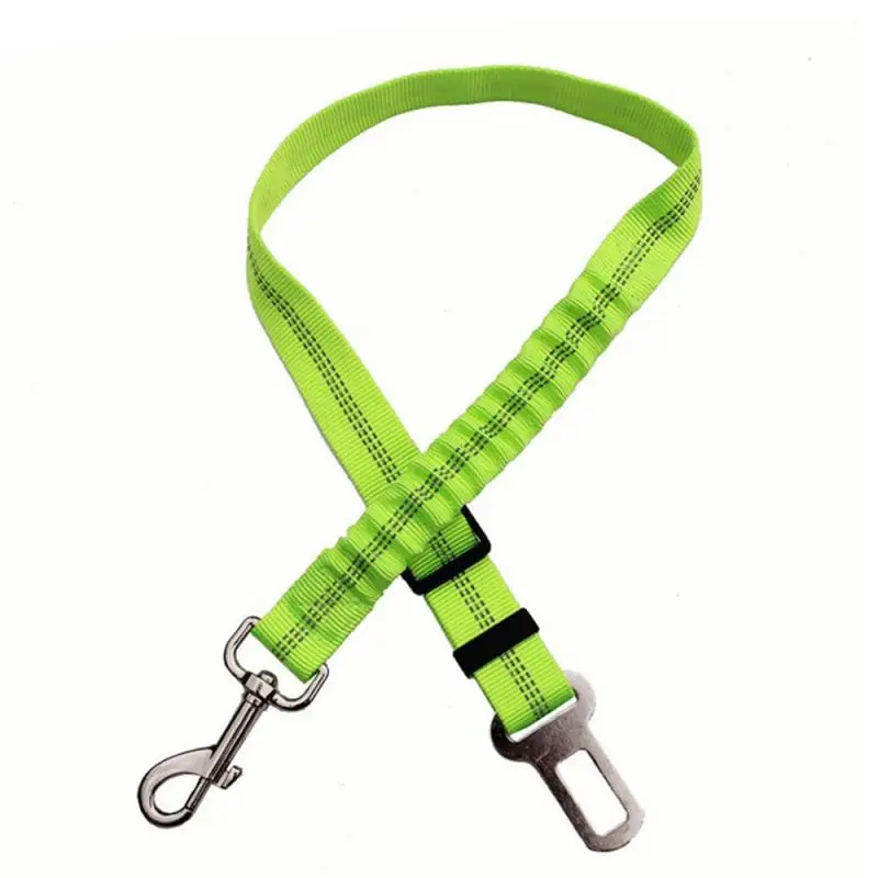 

Car Seat Belt Dog Seat Belt Dog Leash Vehicle Belt Adjustable Cushioning Elastic Reflective Safety Rope For Dog Cat Pet Supplies