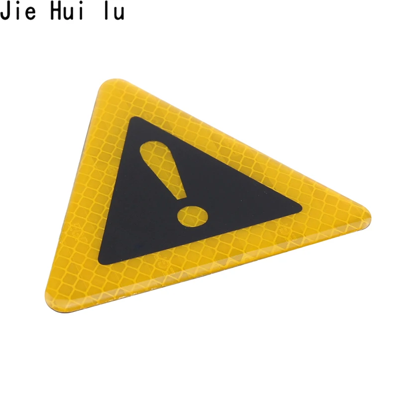 Декоративное для кузова автомобиля треугольная Предупреждение ющая этикетка