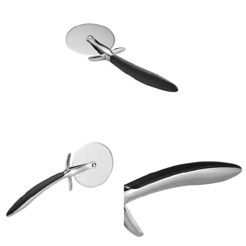 Резак для пиццы круглые острые лезвия из цинкового сплава нож кухонный