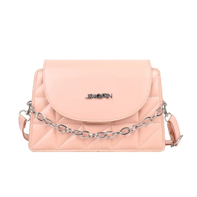 

High-end texture small bag female 2021 season new trendy wild chain handbag casual one-shoulder messenger bag small square bag