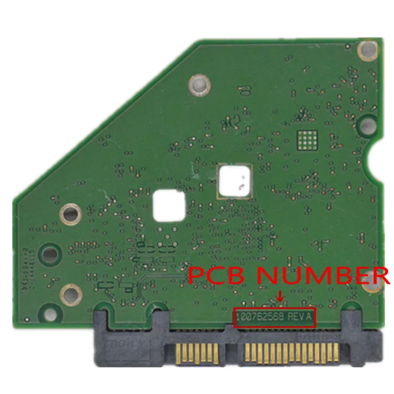 Запчасти для жестких дисков PCB Логическая плата печатная 100762568 REV A / 2566 E ST2000DX001