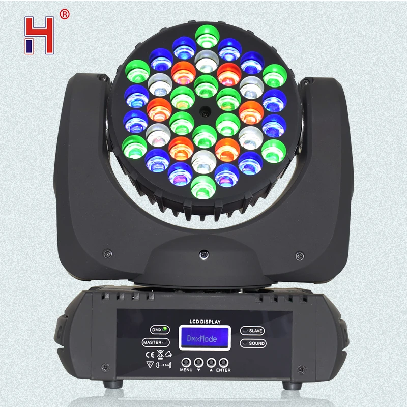 Led переносное потолочное освещение Светильник s Rgbw Луч направленного типа с Dmx 9/16Ch