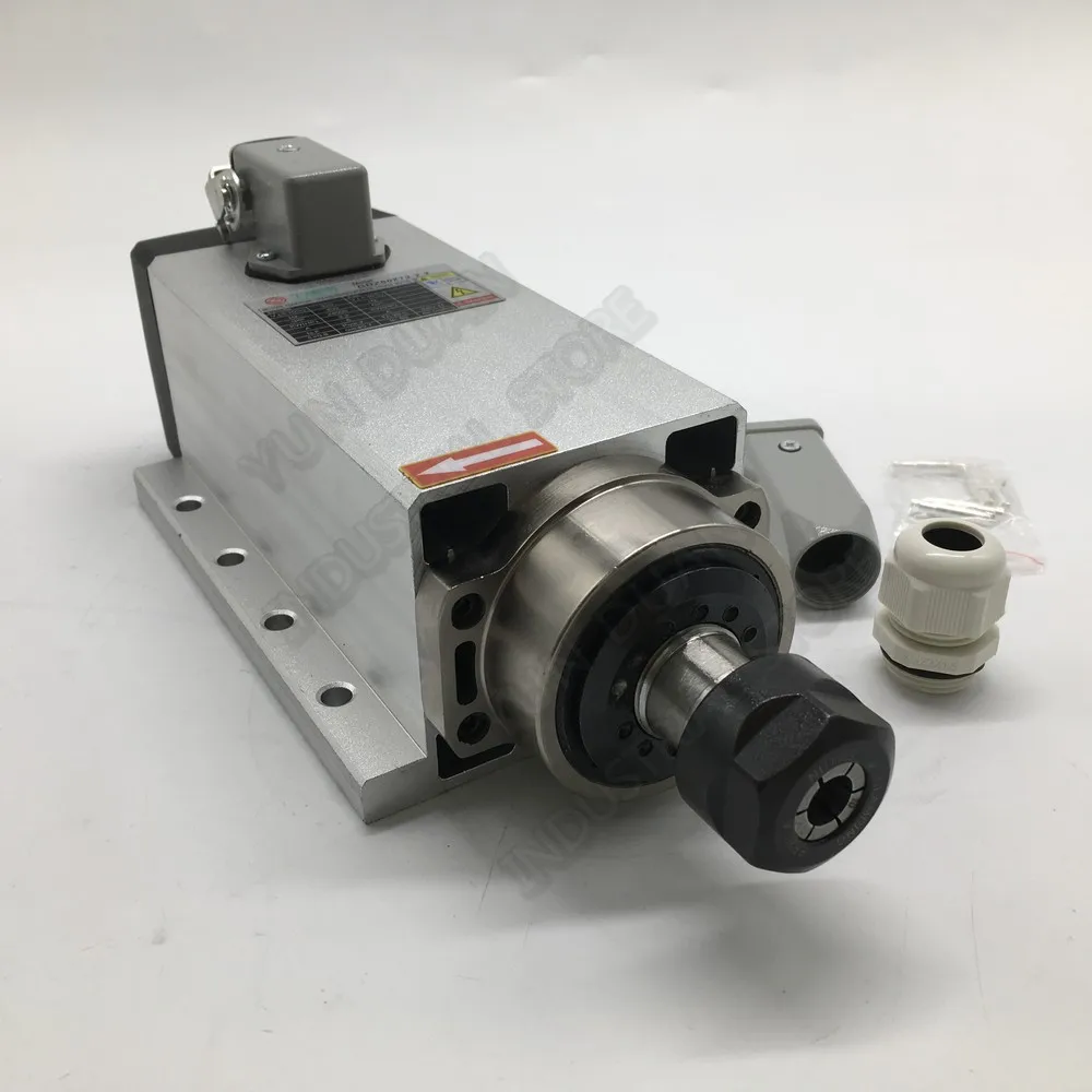 Электродвигатель шпинделя фрезерного станка с ЧПУ 380 кВт 13 л.с. 300 В 3ph ER32 Гц