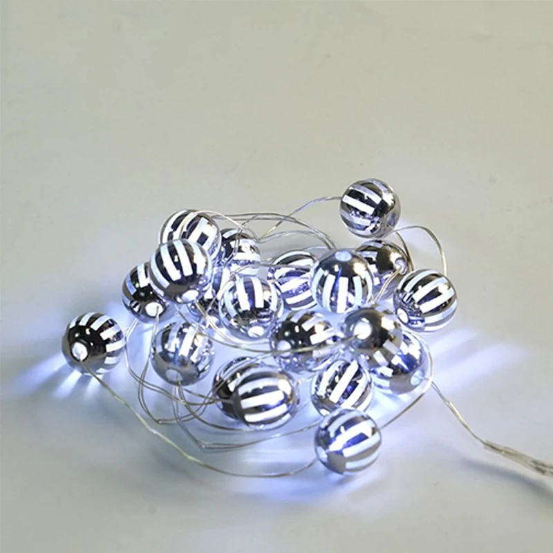 Золотой марокканский светодиодный фонарь на батарейках сказочный