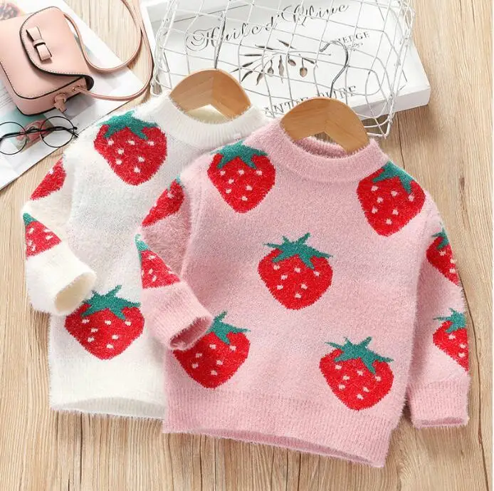 

Осенний Повседневный Детский свитер, пуловер, свитера BibiCola, рождественские рубашки, зимняя детская одежда, топы для девочек на осень