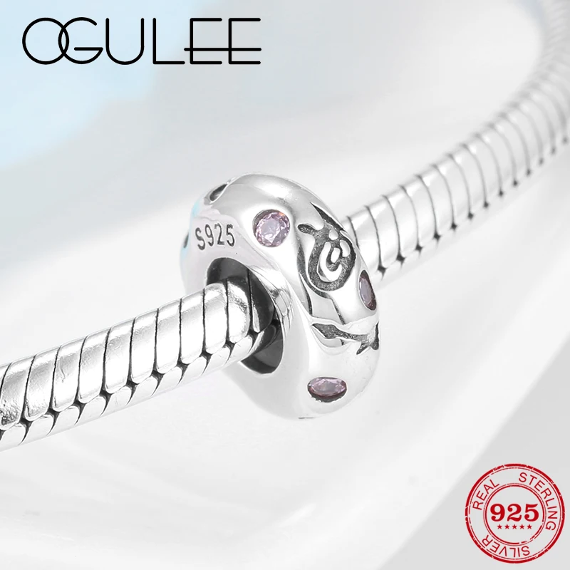 Настоящее серебро 925 пробы музыкальный оркестровый инструмент пробки бусины