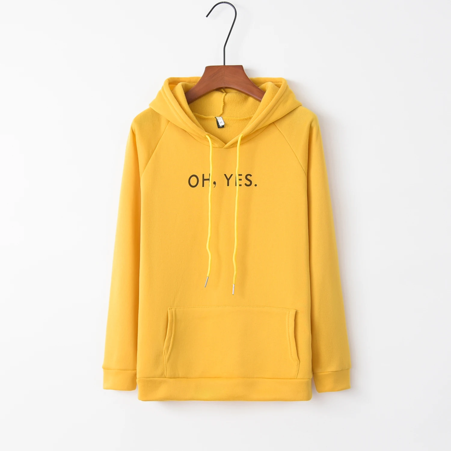 

Women Hoodies Harajuku Casual Coat Two Layers Hat 2020 Winter Fleece Pink Pullover Thick Loose Sweatshirt Female