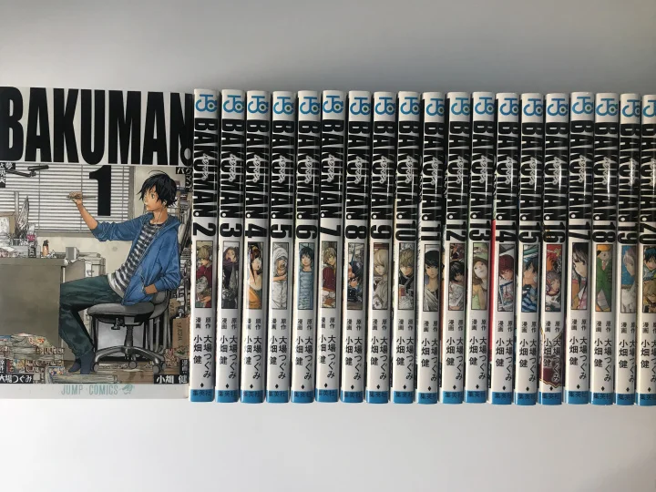 Полный набор из 20 книг bakumanバマンマンмолодежное