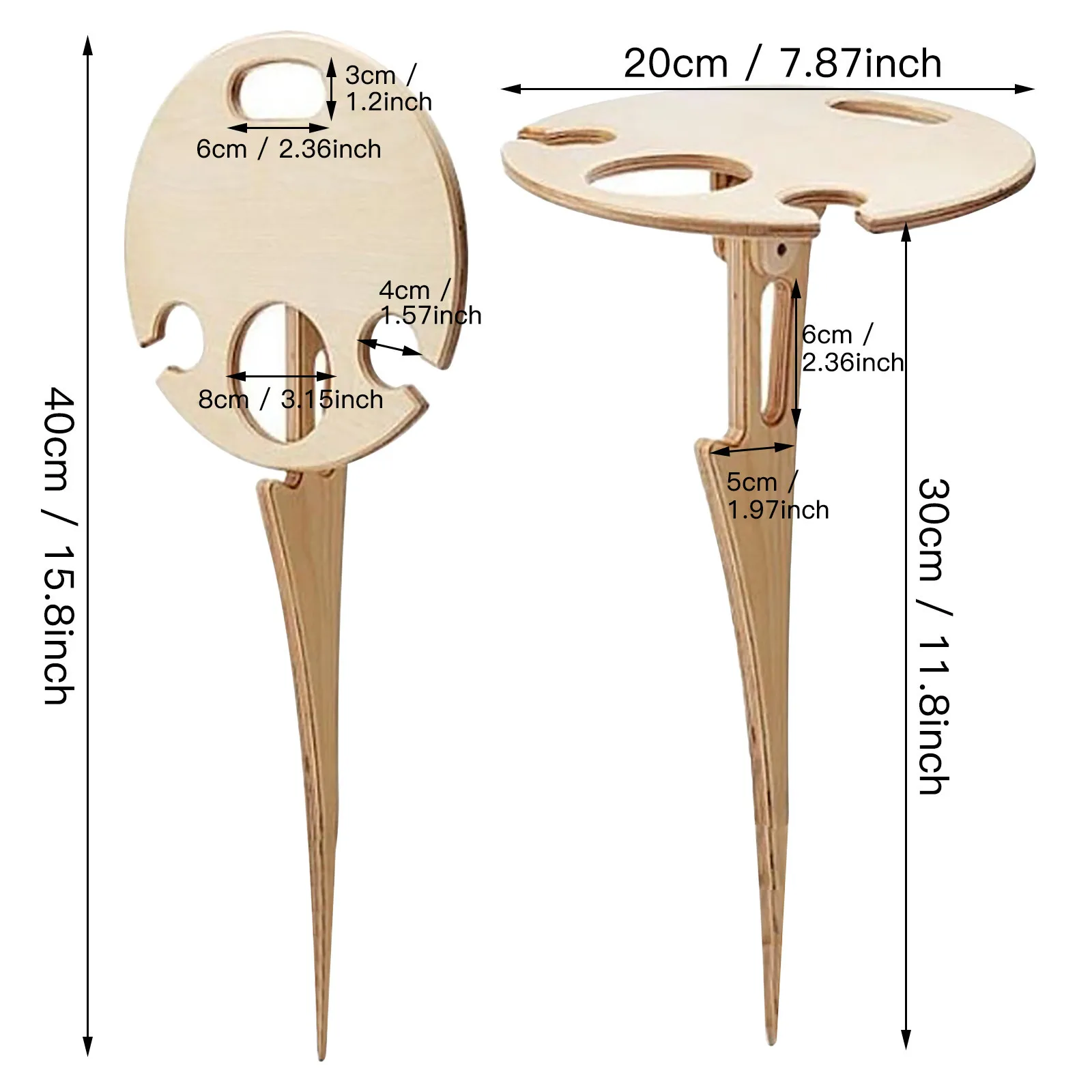 

Outdoor Letter Printed Wine Rack Lawn Wine Rack Outdoor Picnic Portable Wine Rack Camping Tool Foldable Wine Table QW