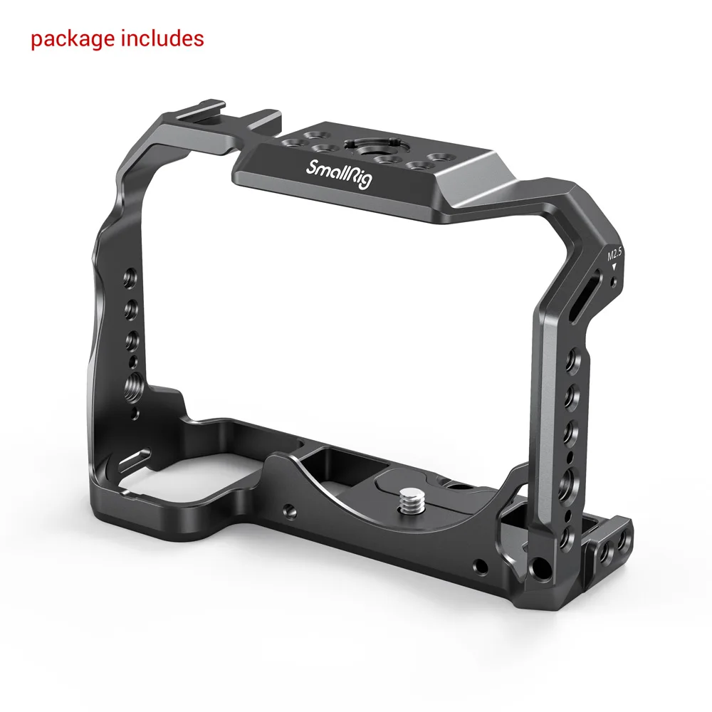 SmallRig клетка для камеры Nikon Z5/Z6/Z7 Dslr с холодным башмаком и рейкой NATO микрофона DIY