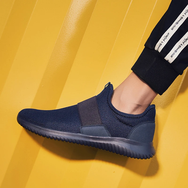 

Spring Summer Men Shoes Cool Slip On Breathable Casual Shoes Men Tenis Sneakers For Male Big Size 46 Mesh Mans Loafers