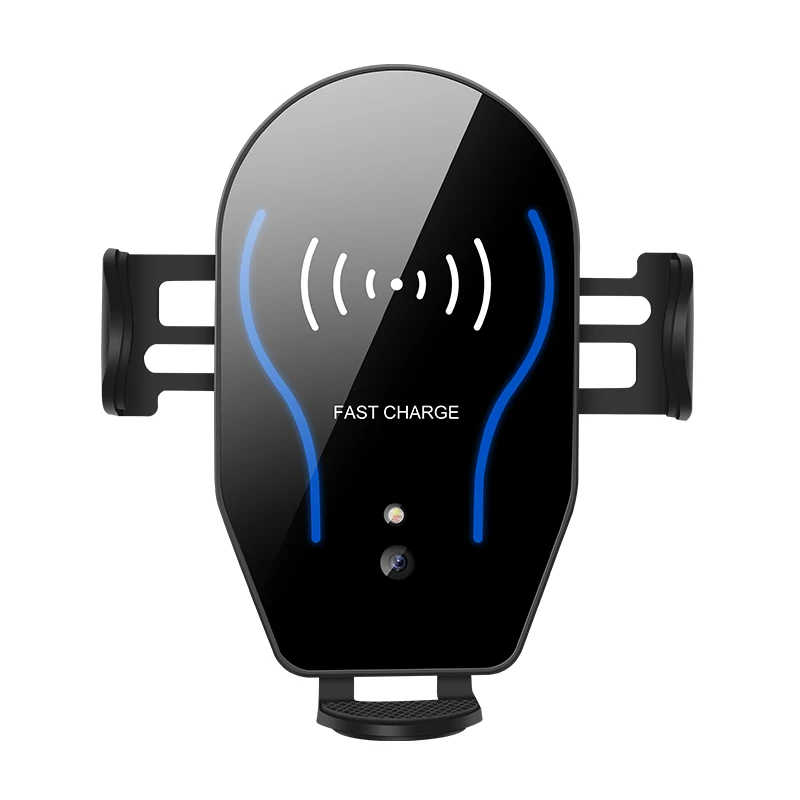 

10W Car Wireless Charger Infrared Smart Sensor Fast Charger for iPhone Samsung Mobile Phone Holder