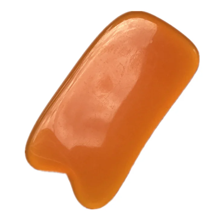 Массажный инструмент Gua Sha, массажер для тела, доска Guasha, спа скребок для иглоукалывания, для лица, спины, рук, Прямая поставка - Цвет: orange
