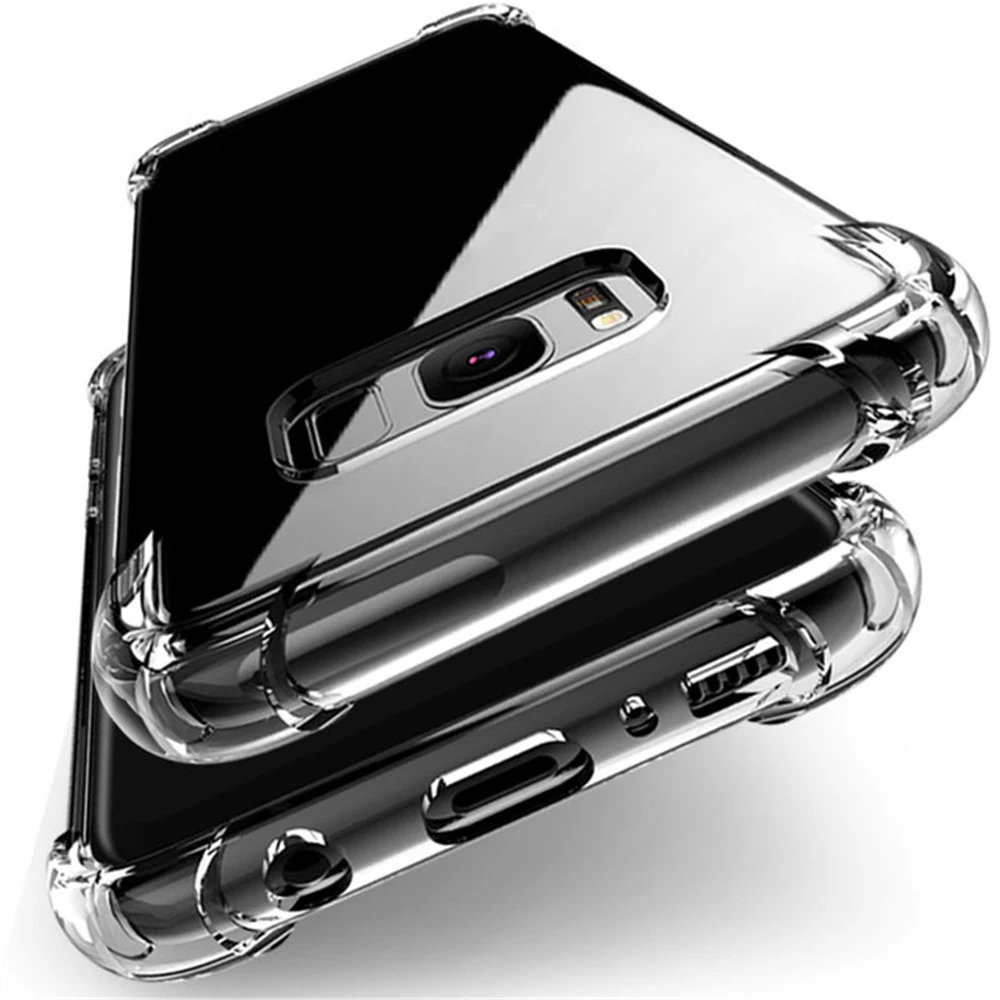 Новый противоударный комплект для Samsung Galaxy S10 Plus S9 lite мягкий силиконовый чехол