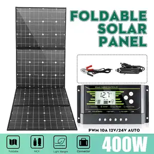400w solar panel 18v dc cable usb port outdoor portable battery charger for phone car yacht rv lights charging with controller free global shipping
