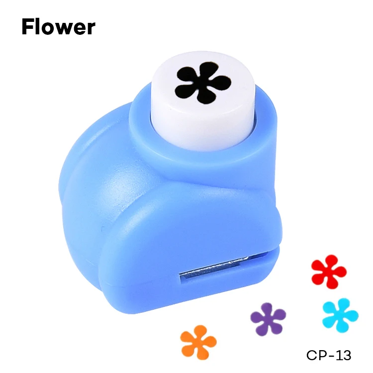 Flower 1 шт. Мини поделки для скрапбукинга ручной работы дырокол для открыток для поделок подарочная карта бумажный Дырокол CL-1203 - Цвет: Flower