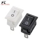 Кнопочный клавишный переключатель KCD11 10x15 мм SPST Power Rocker 3A 250 В защелкивающийся ВКЛВЫКЛ 23пин 10 мм * 15 мм черный красный и белый