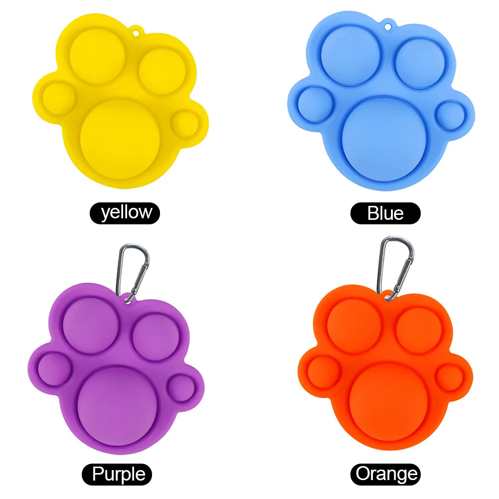 

Children's Pressing Hand Grip Board Bear's Paw Toy Ball Early Education Exercise Finger Movement Board Decompression Toy