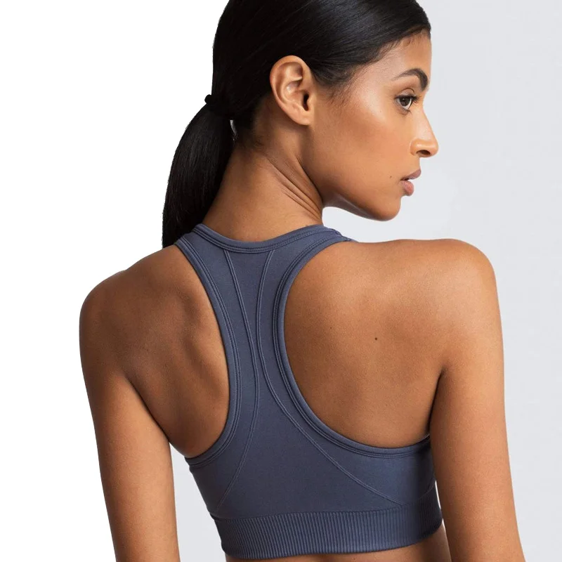 Спортивная одежда бесшовный Женский комплект для йоги трикотажная