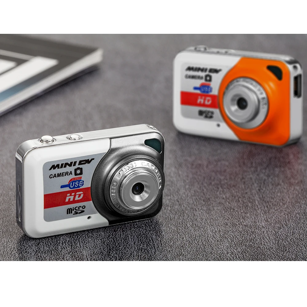 

NEWX6 Mini Camera Portable Mini High Denifition Digital Camera Mini DV Support 32GB TF Card with Microphone body cam