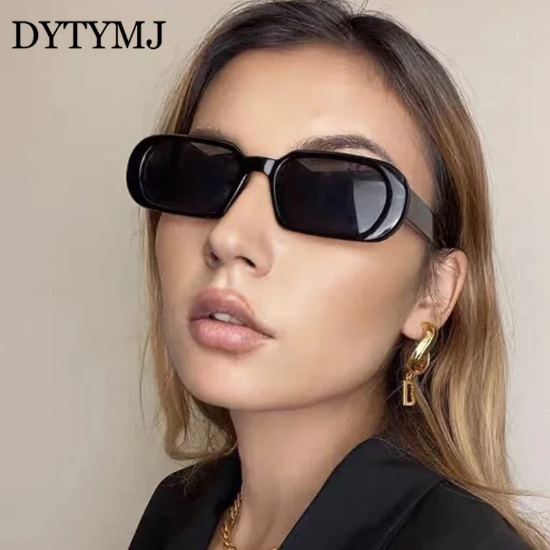 

DYTYMJ Oval Sunglasses Women Retro Rectangle Women Sun Glasses Luxury Designer Sunglasses Women/Men Vintage Oculos De Sol Mujer