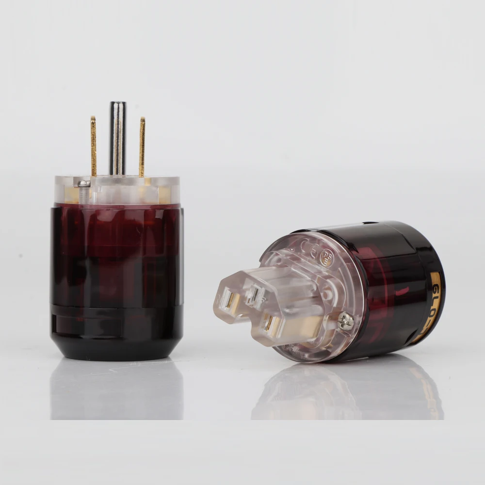 Пара 24k позолоченные фотообои + P 079 IEC US разъем питания|c-079 iec|power plugus power plug |