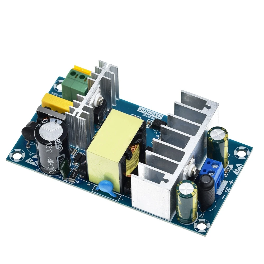 Завеса Новое поступление 4A для 6A 24V Стабильно высокие Мощность 100W импульсный источник Питание платы AC DC Мощность модуль трансформатор