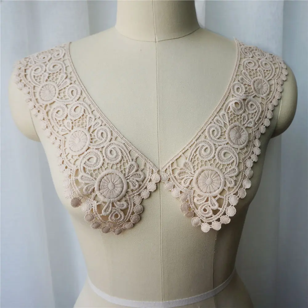 Нашивки на воротник для свадебного платья 2 шт. | Дом и сад