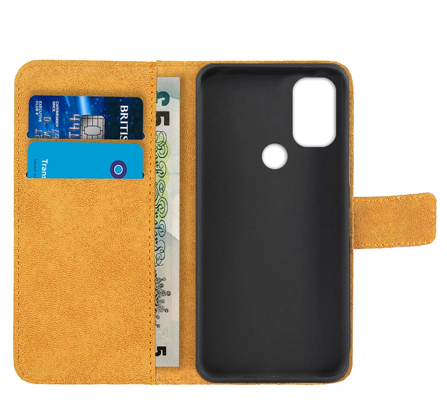 Чехол для карт из кожи с карманом для карт и рисунком для Motorola Moto E E4 E5 E6 E6S E7 Z Z2 Z3 Z4 Edge Plus Play S 2020.