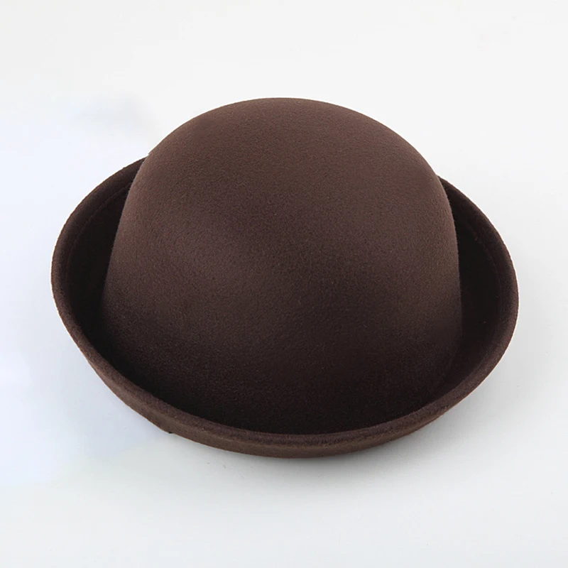 Женские шляпы Fedoras, Осень-зима, модная теплая шерстяная фетровая Ретро винтажная Кепка с животными, не деформированная Кепка Fedoras s для женщин - Цвет: 2