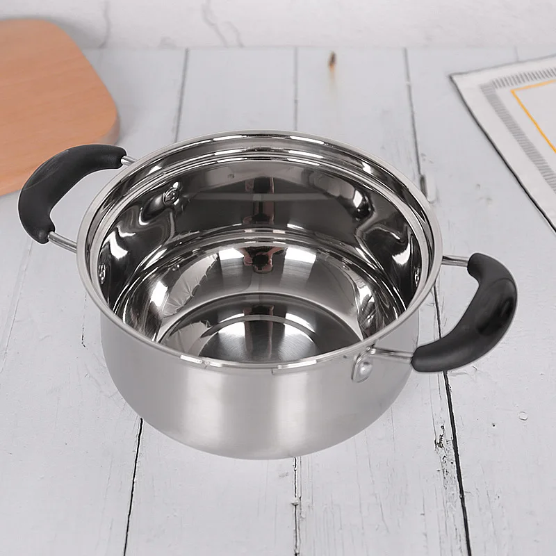 Кастрюля для супа из нержавеющей стали с крышкой|Кастрюли и бульона| |