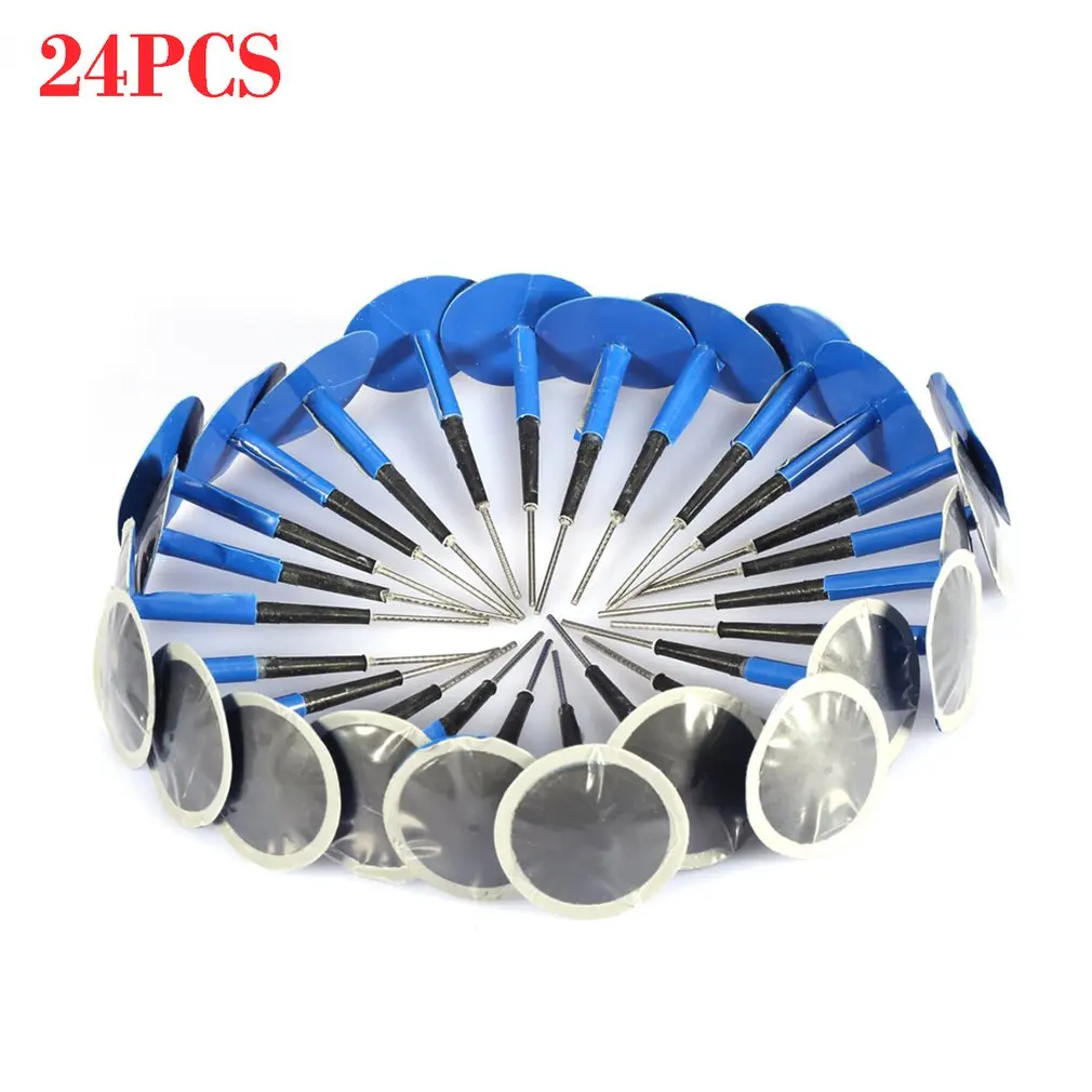 

New 24Pcs Tires Mushroom Nails Tire Repair Tools Car Inner Tube Mushroom Nail Repair Kit Motorcycle Truck Car Professional Tools