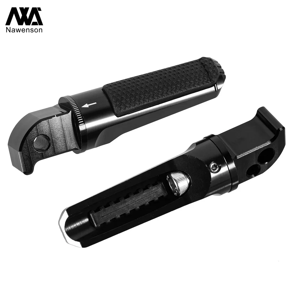Мотоциклетные Задние подножки CNC пассажирская Подножка для Yamaha FZ-07/FZ-09 14-18 Φ 14-20 R3